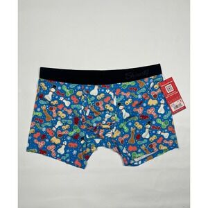 Shinesty Ball Hammock Boxer Briefs Mens XL Blue Baked Cookies Holiday Print